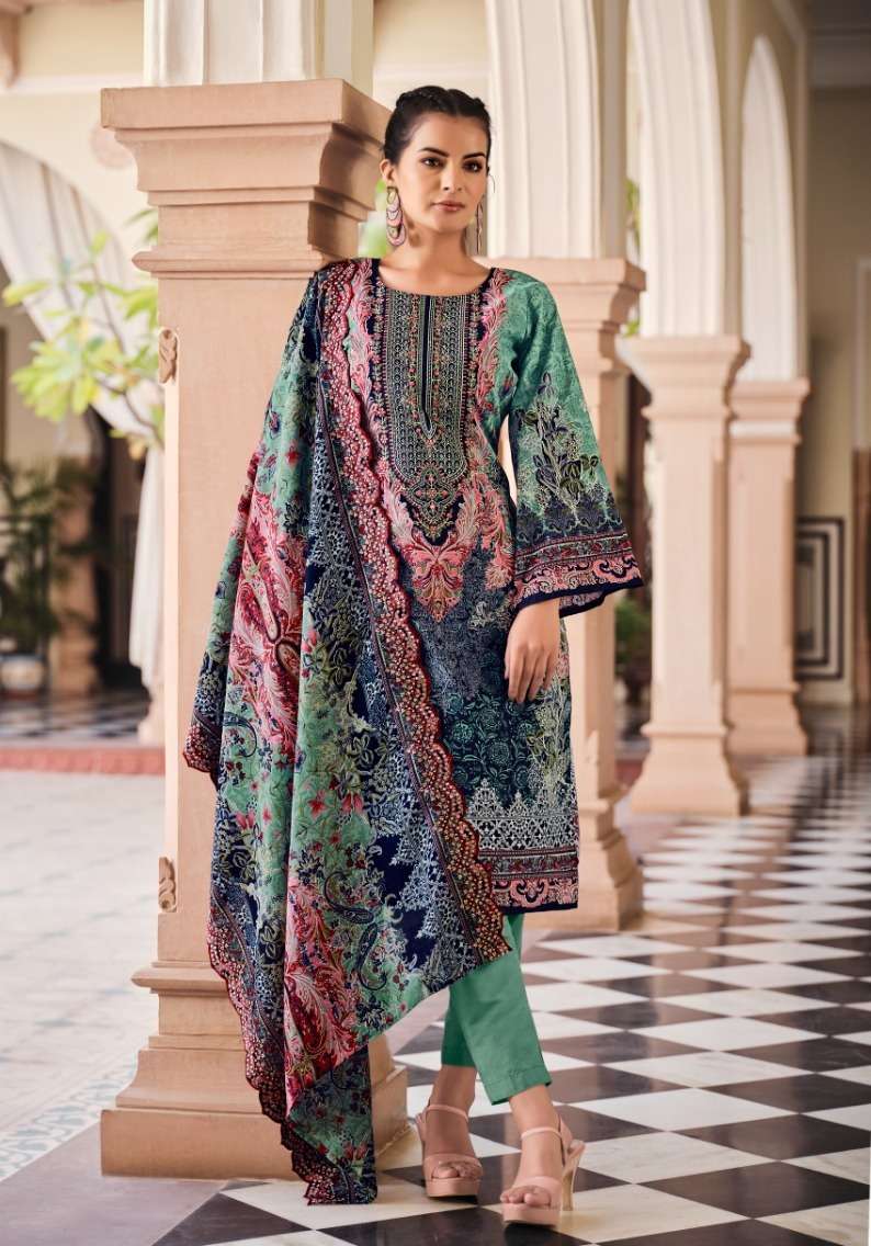 Belliza Guzarish Vol 2 Premium Cotton Dress Material Wholesale catalog