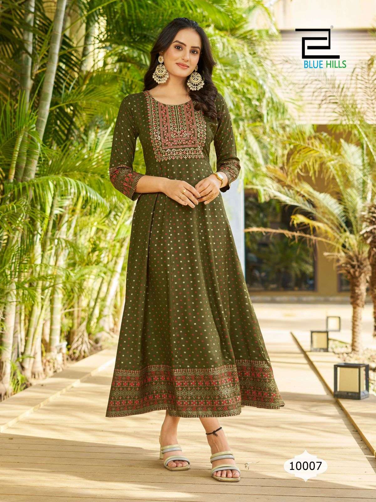 BLUE HILLS Sandwich Vol.10 Kurti Wholesale catalog