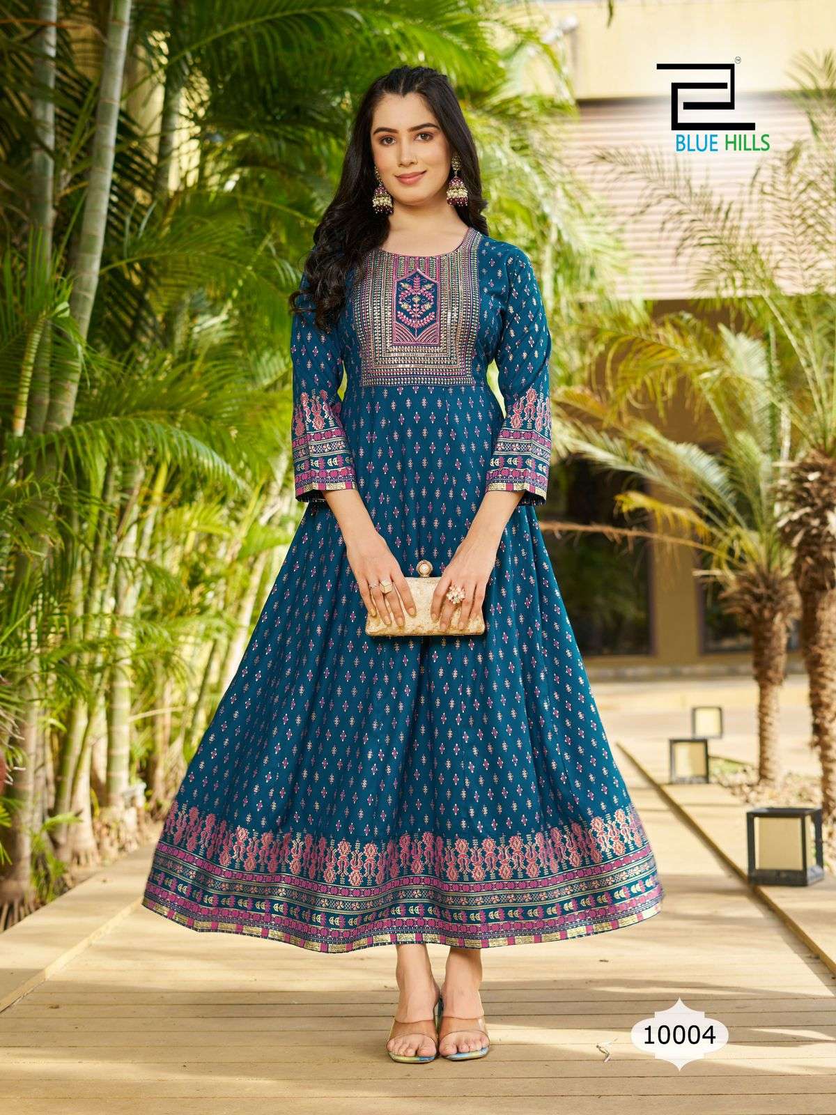 BLUE HILLS Sandwich Vol.10 Kurti Wholesale catalog