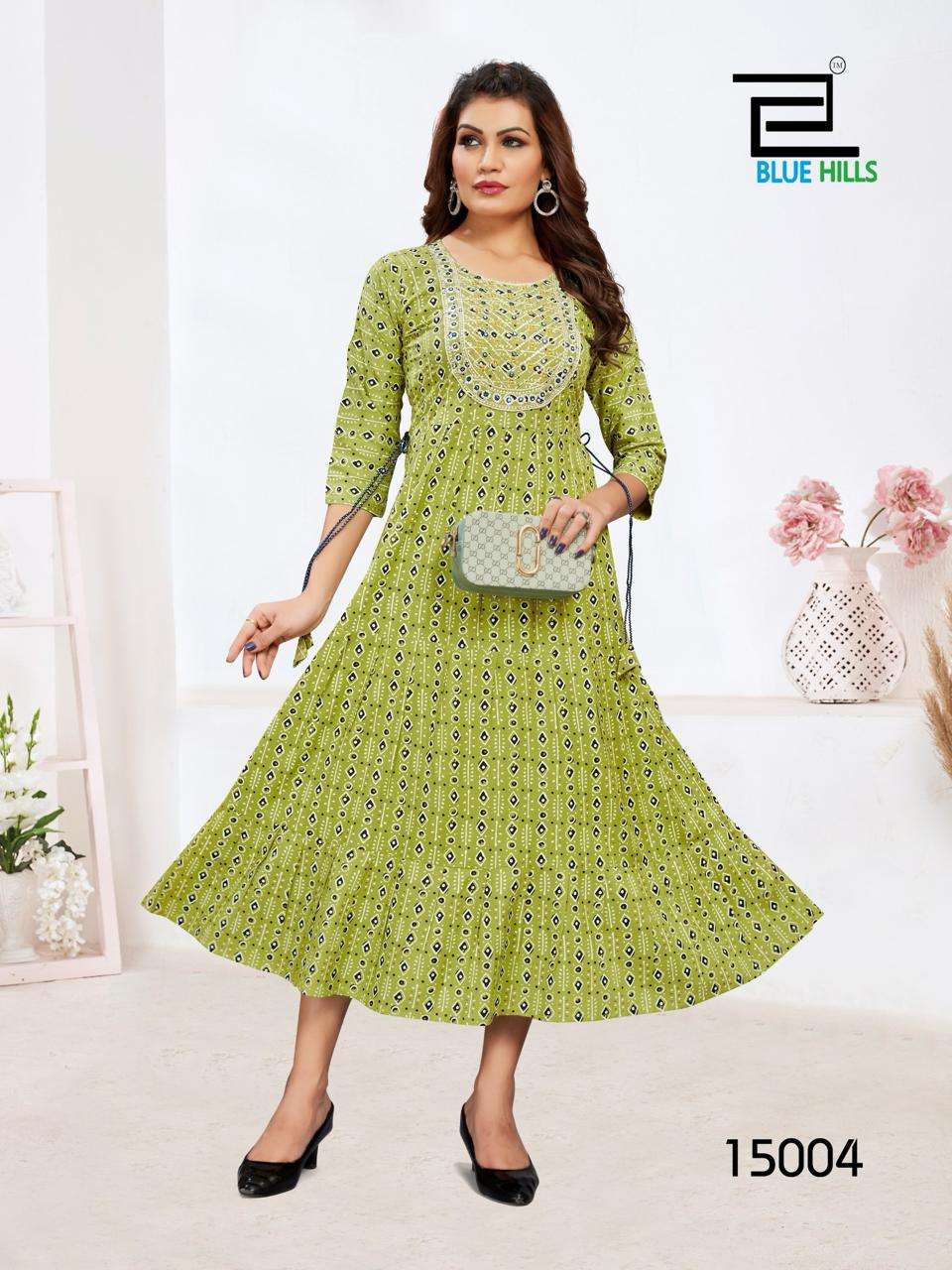 Blue Hills SARFARAZ VOL -15 Kurti Wholesale catalog