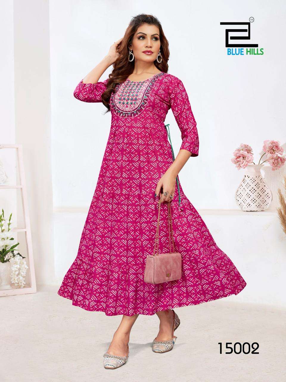 Blue Hills SARFARAZ VOL -15 Kurti Wholesale catalog