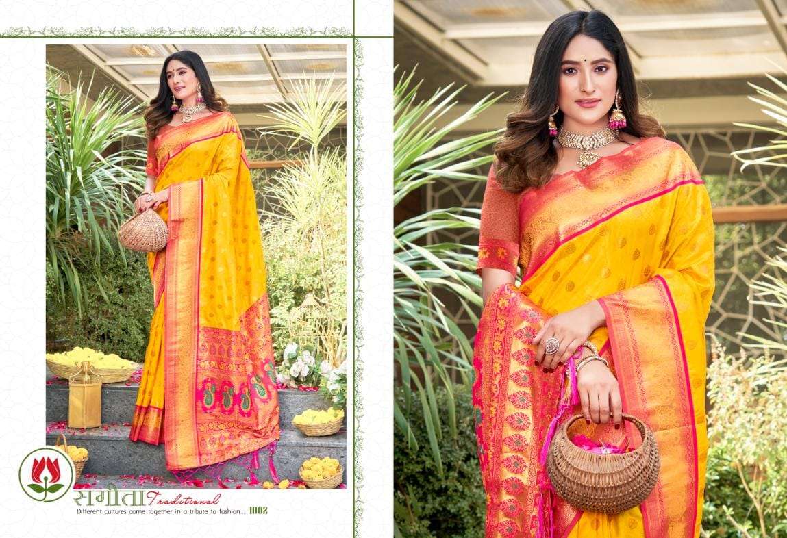 BUNAWAT AMRITPRABHA Banarasi Silk Saree Wholesale catalog