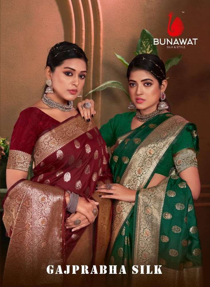 BUNAWAT GAJPRABHA SILK Banarasi Silk Saree Wholesale catalog