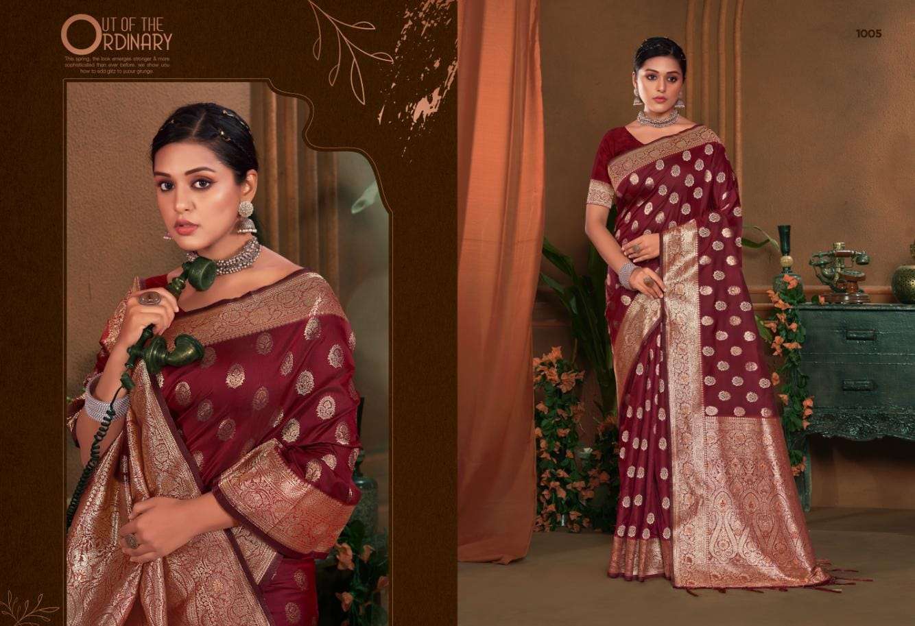 BUNAWAT GAJPRABHA SILK Banarasi Silk Saree Wholesale catalog