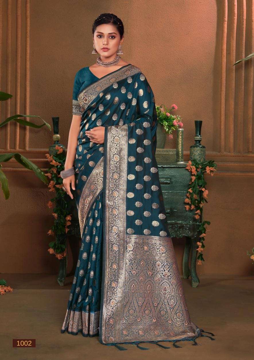 BUNAWAT GAJPRABHA SILK Banarasi Silk Saree Wholesale catalog