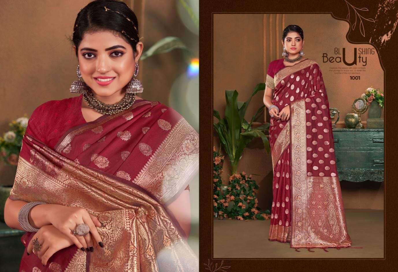 BUNAWAT GAJPRABHA SILK Banarasi Silk Saree Wholesale catalog