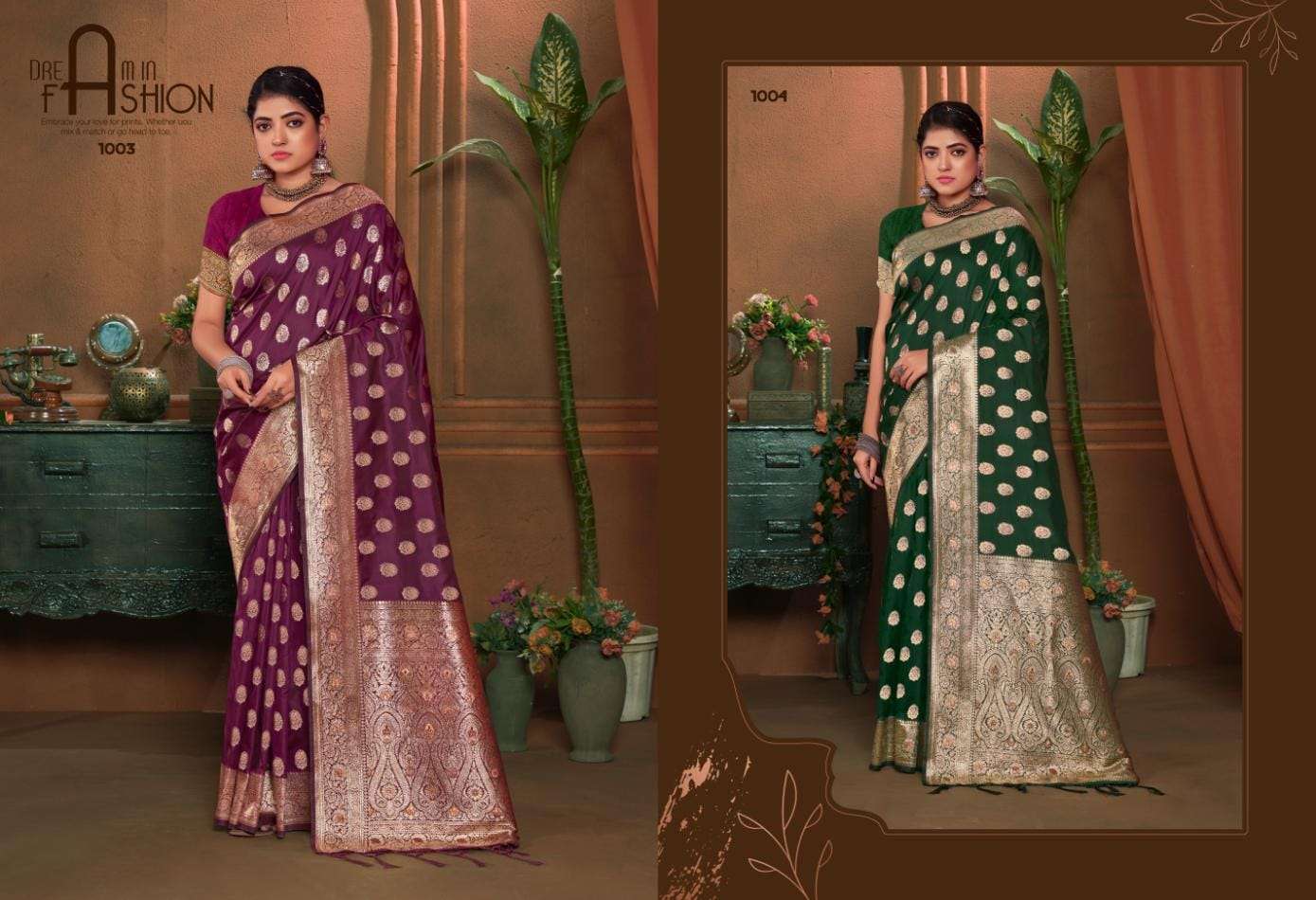 BUNAWAT GAJPRABHA SILK Banarasi Silk Saree Wholesale catalog