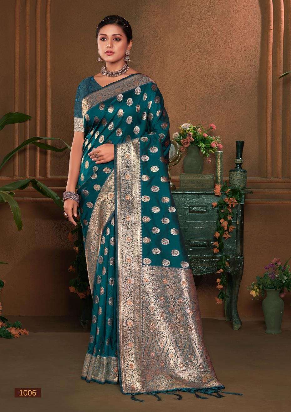 BUNAWAT GAJPRABHA SILK Banarasi Silk Saree Wholesale catalog