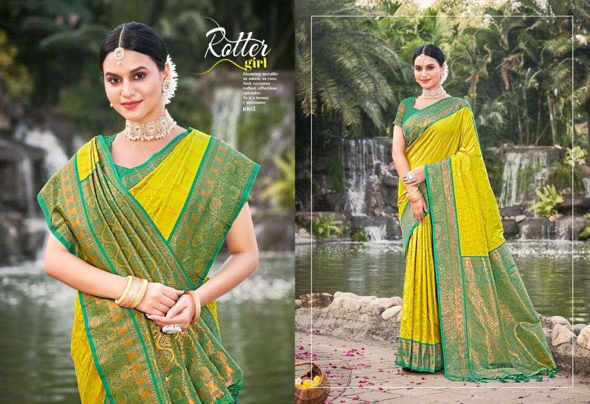 BUNAWAT KOMOLIKA SILK Banarasi Silk Saree Wholesale catalog