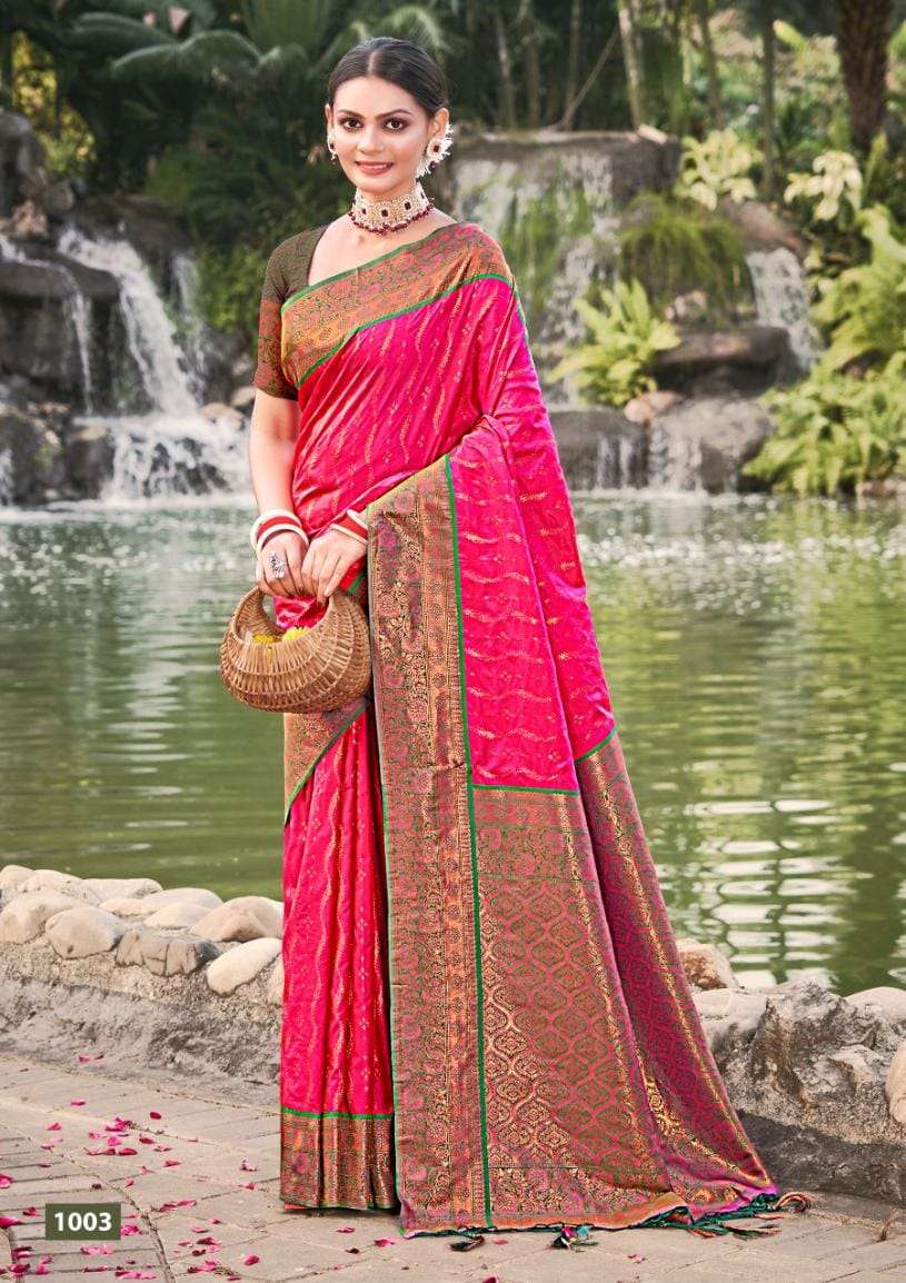 BUNAWAT KOMOLIKA SILK Banarasi Silk Saree Wholesale catalog