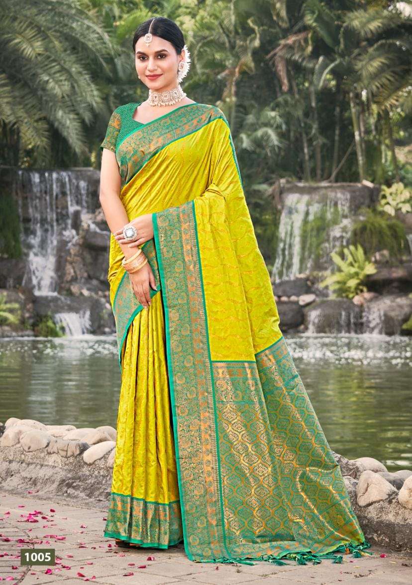 BUNAWAT KOMOLIKA SILK Banarasi Silk Saree Wholesale catalog