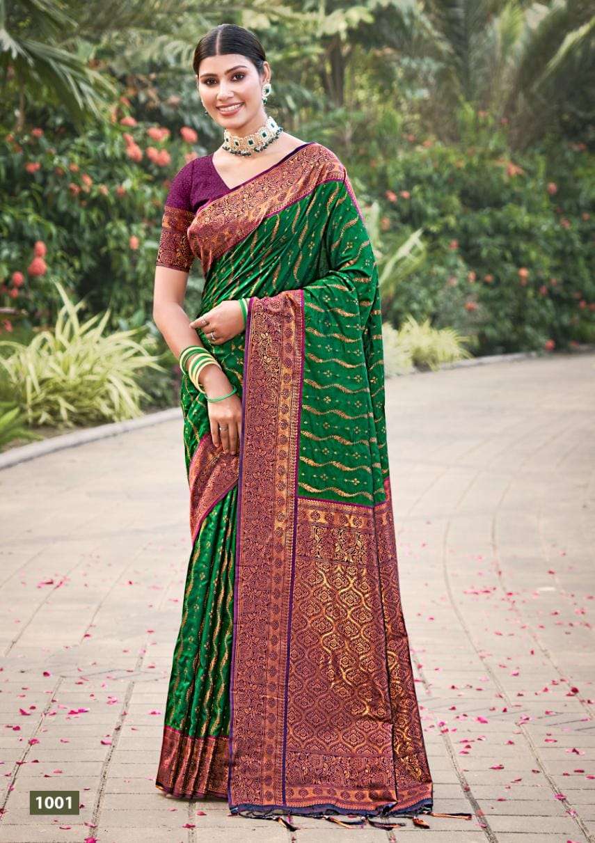 BUNAWAT KOMOLIKA SILK Banarasi Silk Saree Wholesale catalog