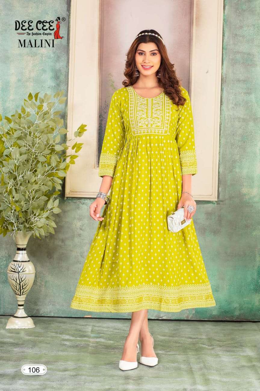 DEECEE MALINI Kurti Wholesale catalog