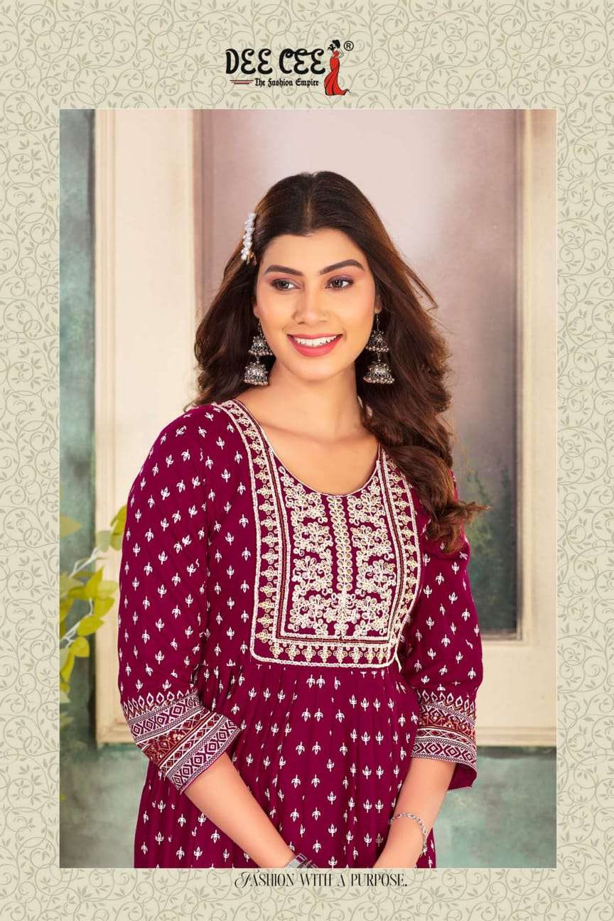 DEECEE MALINI Kurti Wholesale catalog