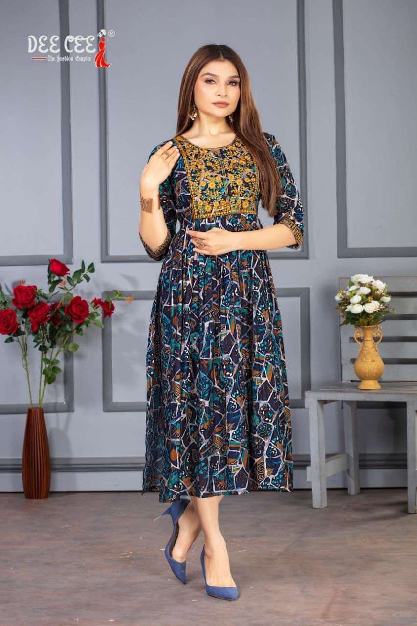 DEECEE RASBHARI Kurti Wholesale catalog