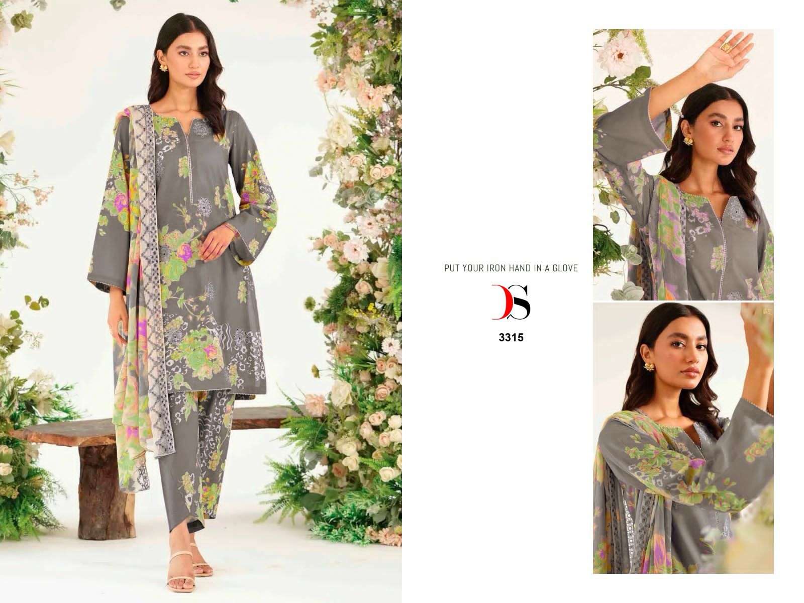 Deepsy Charizma Rang E Bahar Cotton Dupatta Pakistani Suits Wholesale catalog
