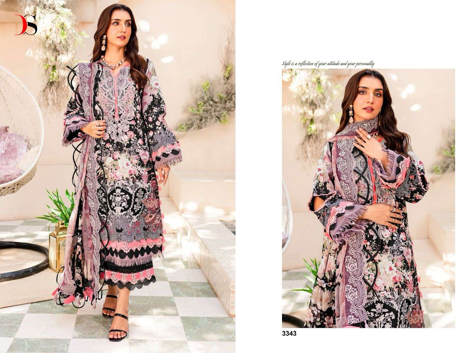 Deepsy Niddle Wonder Cotton Dupatta Pakistani Suits Wholesale catalog