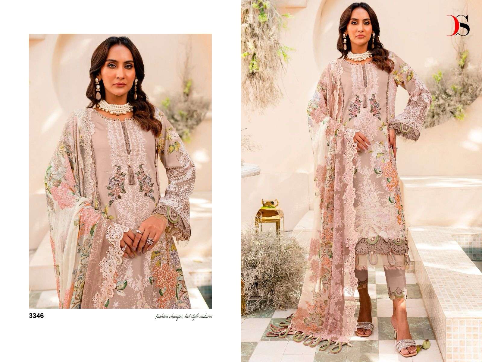 Deepsy Niddle Wonder Cotton Dupatta Pakistani Suits Wholesale catalog