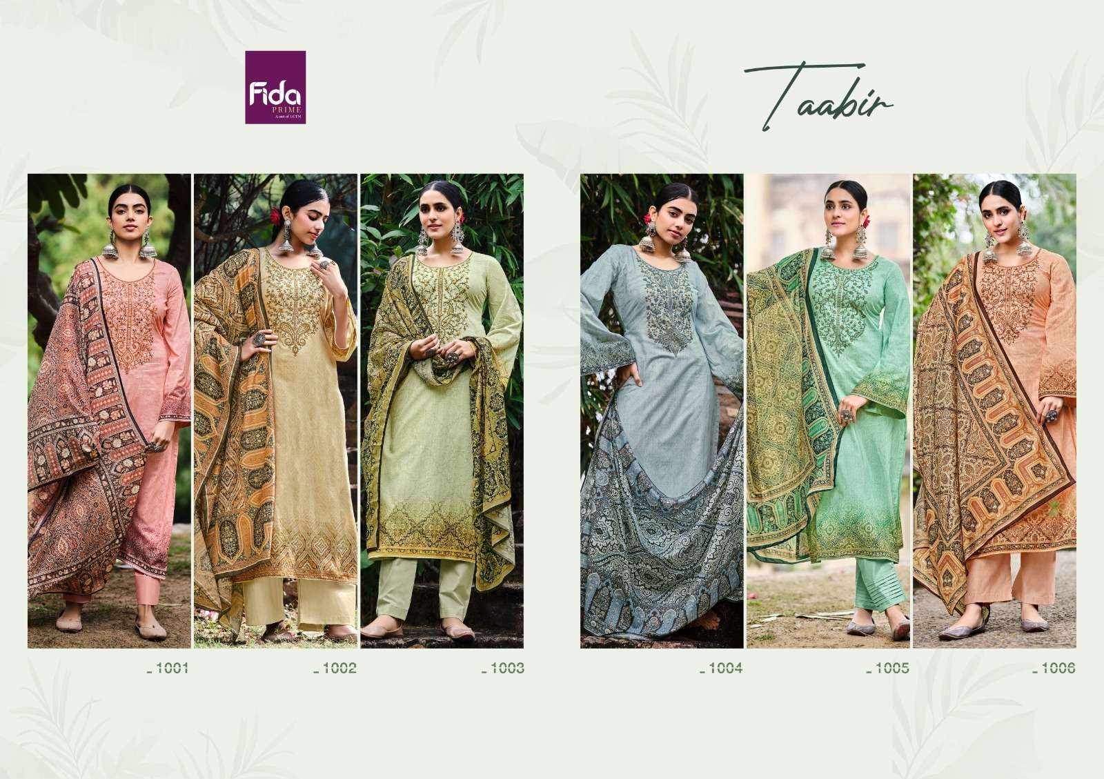 Fida Taabir Dress Material Wholesale catalog