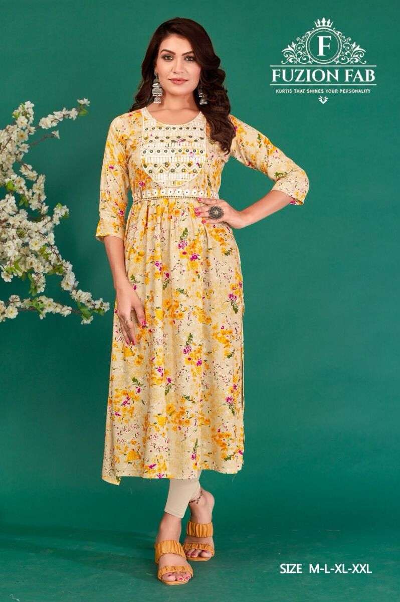 Fuzion Fab vol 2 Kurti Wholesale catalog