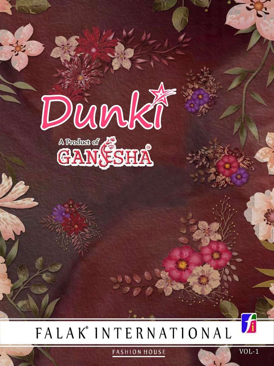 Ganesha Dunki Vol-1 -Dress Material -Wholesale Catalog