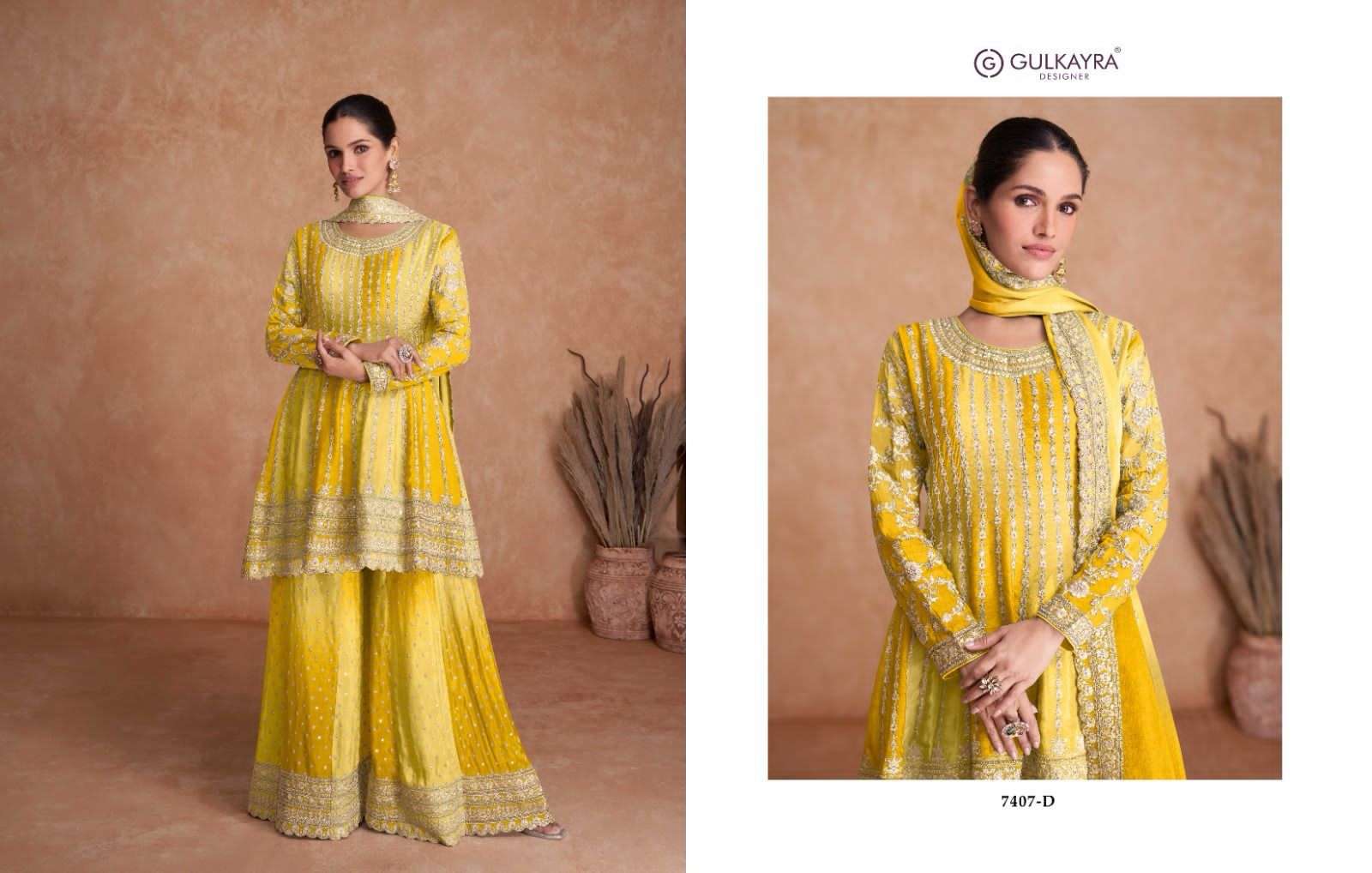 Gulkayra Vaani Vol 2 Real Chinnon Embroidered Salwar Suits Wholesale catalog