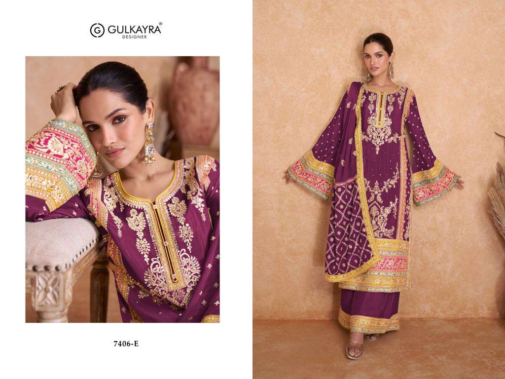 Gulkayra Vedika Colour Edition Designer Salwar Kameez Wholesale catalog