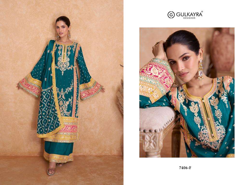 Gulkayra Vedika Colour Edition Designer Salwar Kameez Wholesale catalog