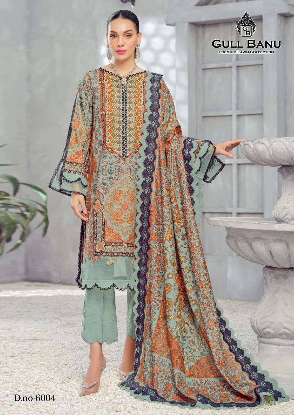 Gull A Ahmed Gull Banu Vol 6 Dress Material Wholesale catalog