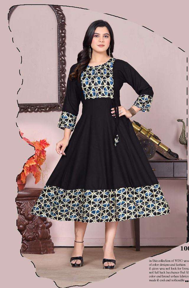 JLF GET GLOSSY V1 Kurti Wholesale catalog