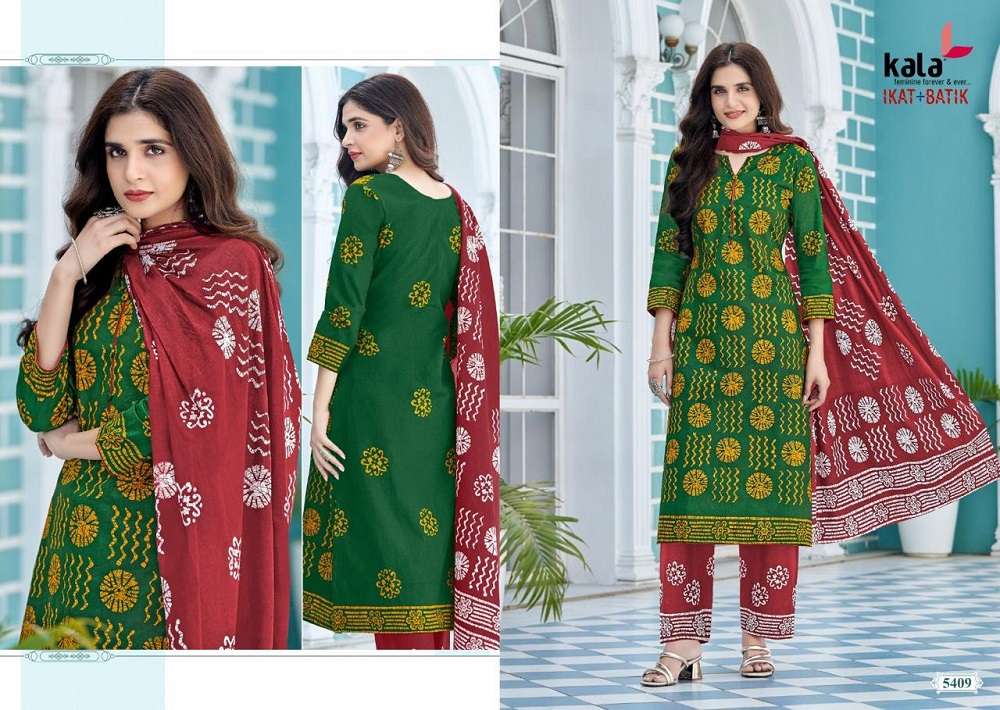 Kala Ikat Batic -Dress Material -Wholesale Catalog