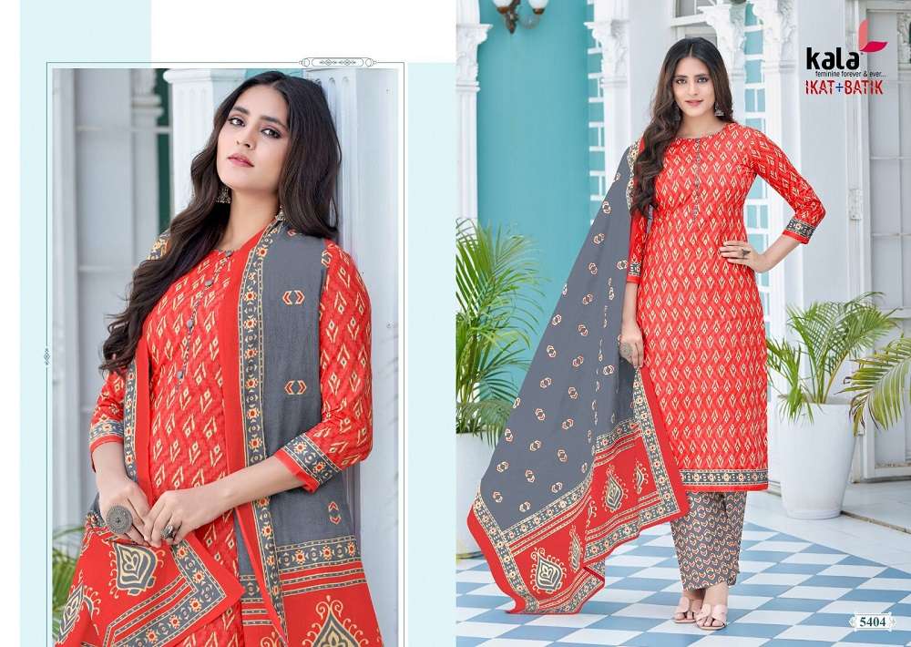 Kala Ikat Batic -Dress Material -Wholesale Catalog