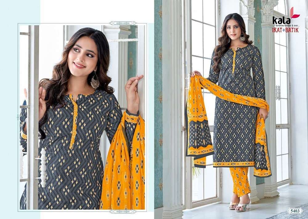 Kala Ikat Batic -Dress Material -Wholesale Catalog