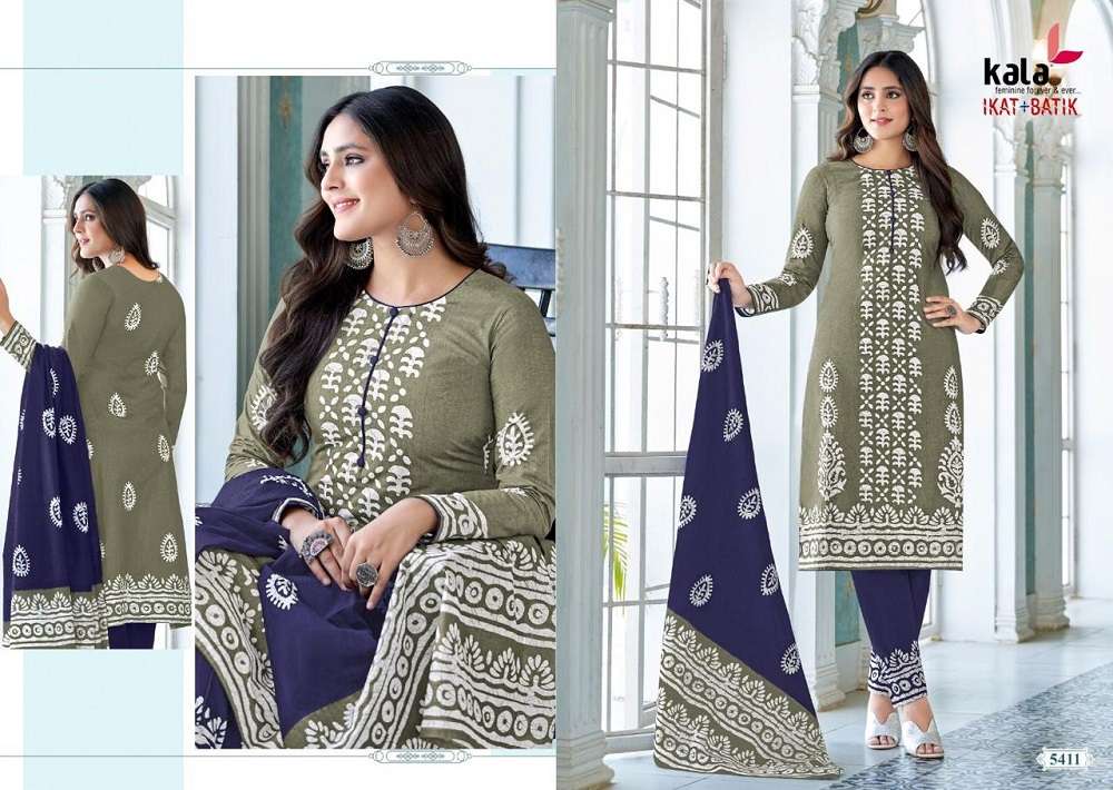 Kala Ikat Batic -Dress Material -Wholesale Catalog