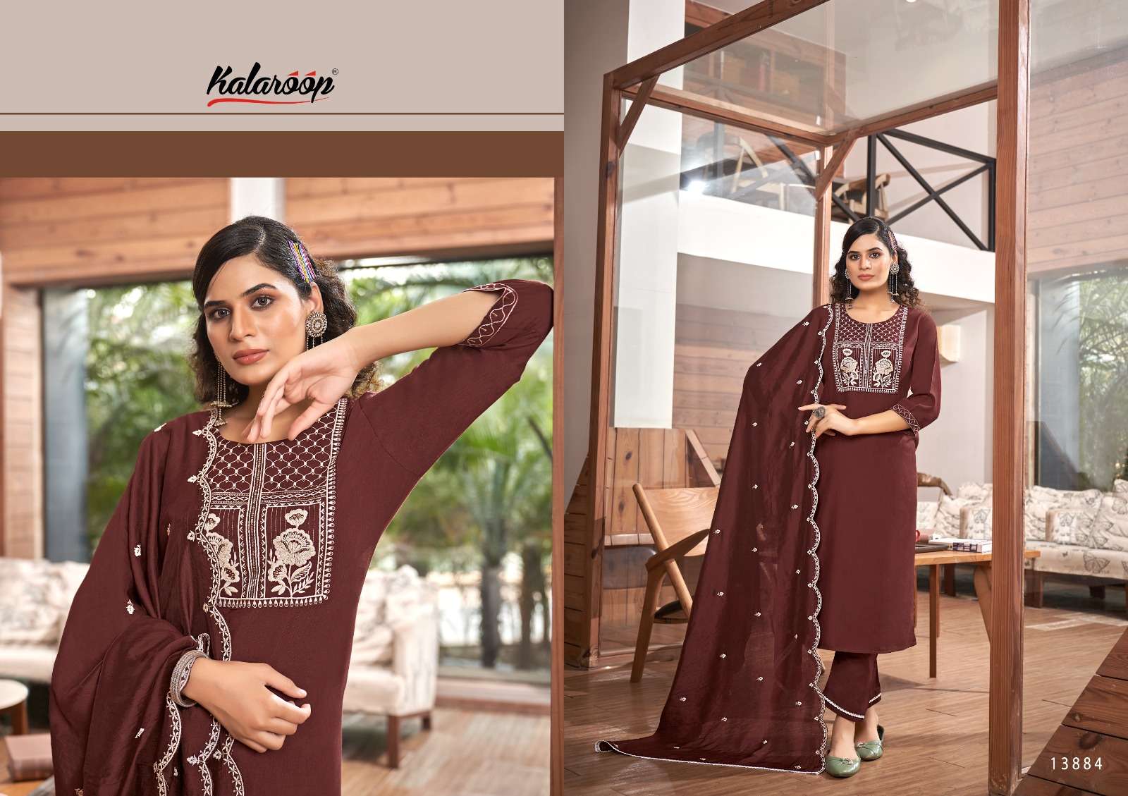 Kalaroop Blossom Kurti Wholesale catalog