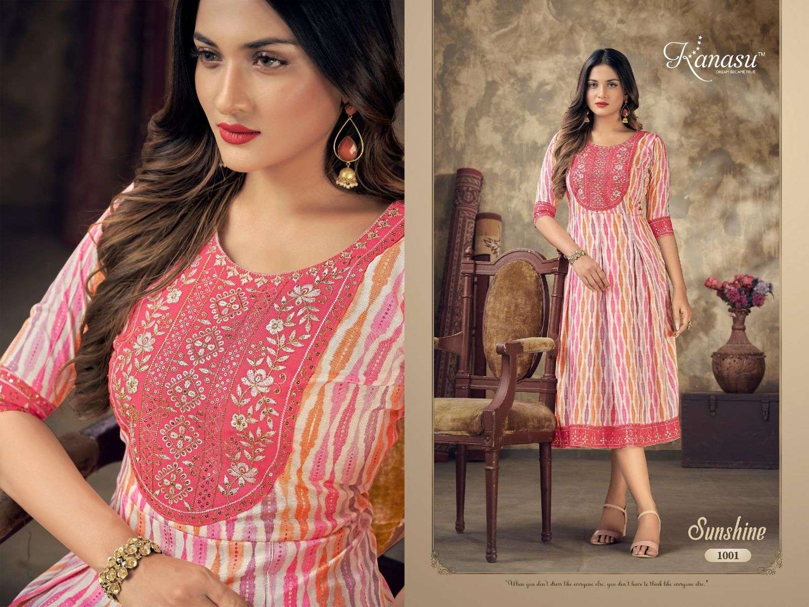 KANASU SUNSHINE Kurti Wholesale catalog