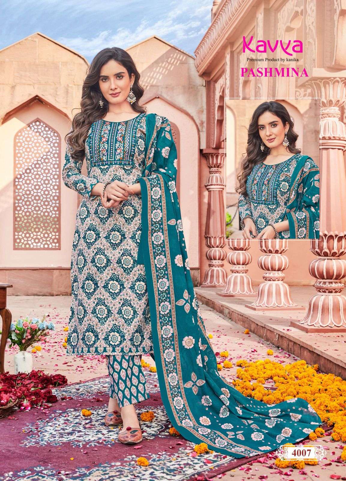 KAVYA  PASHMINA vol - 4 Kurti Wholesale catalog