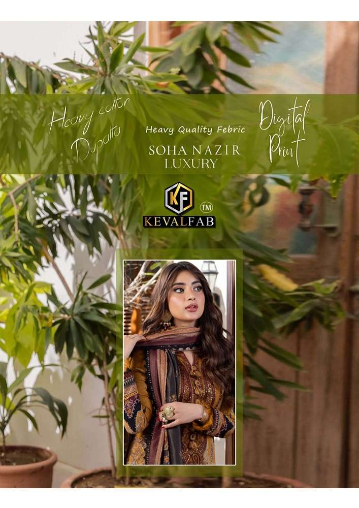 Keval Soha Nazir Vol -2 -Dress Material -Wholesale Catalog