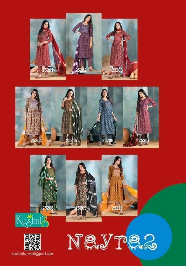 KUSHAL NAYRA- 2 Kurti Wholesale catalog