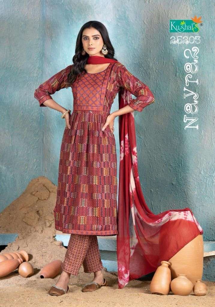 KUSHAL NAYRA- 2 Kurti Wholesale catalog