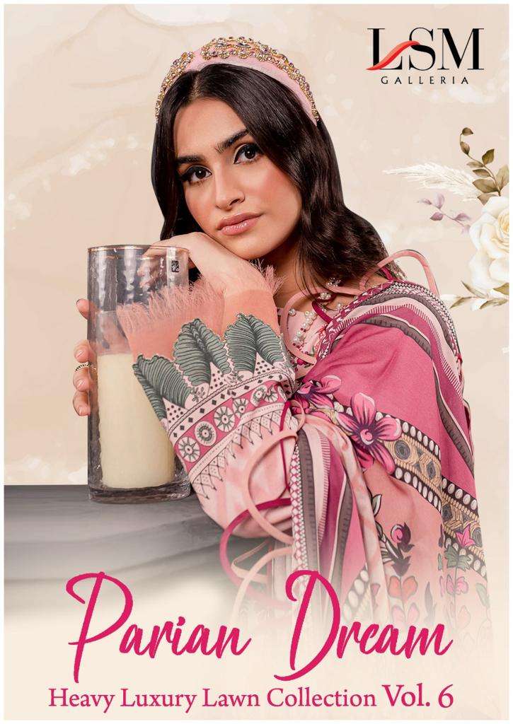 LSM Parian Dream Vol-6 -Dress Material -Wholesale Catalog