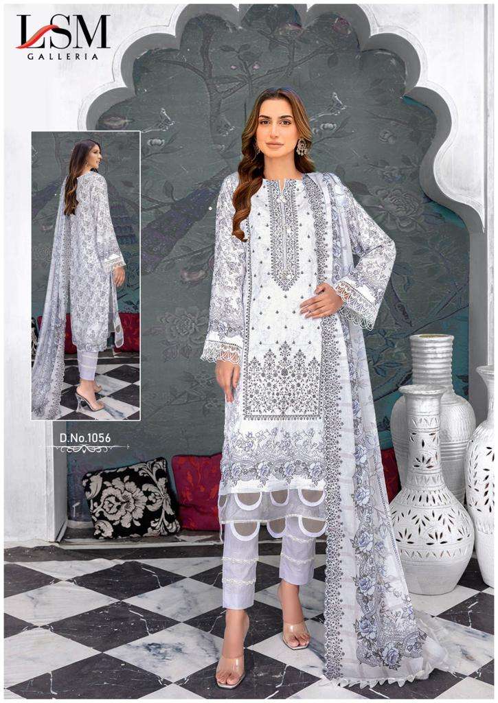 Lsm Parian Dream Vol 6 Heavy Luxury Lawn Salwar Kameez Wholesale catalog