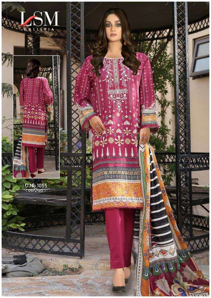 Lsm Parian Dream Vol 6 Heavy Luxury Lawn Salwar Kameez Wholesale catalog