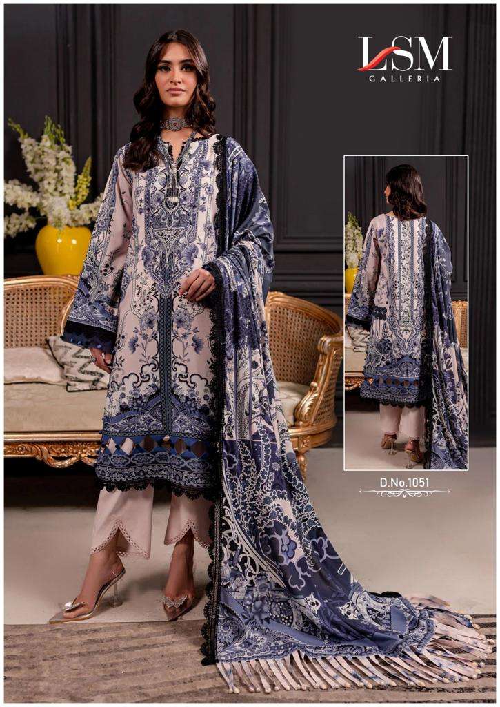 Lsm Parian Dream Vol 6 Heavy Luxury Lawn Salwar Kameez Wholesale catalog