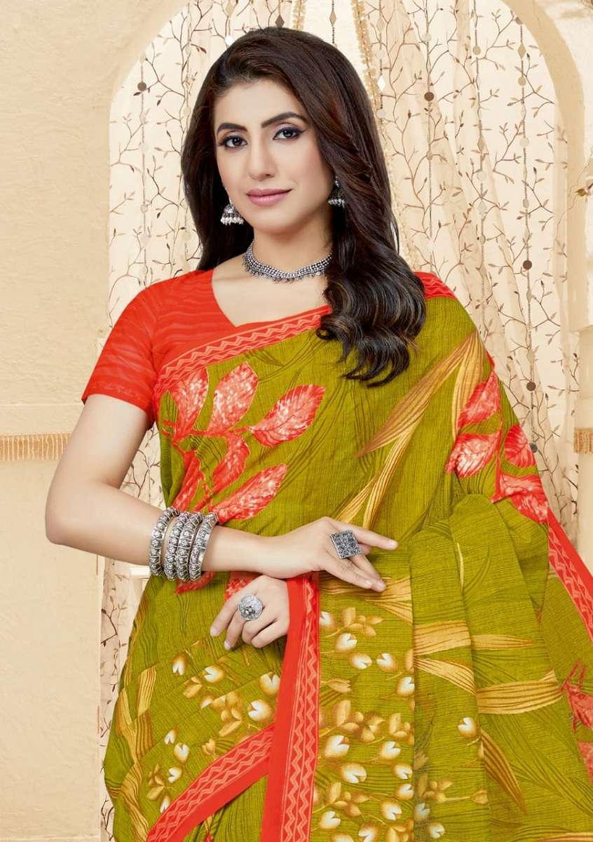 Mayur Chandani Cotton Saree Vol-4 -Dress Material -Wholesale Catalog