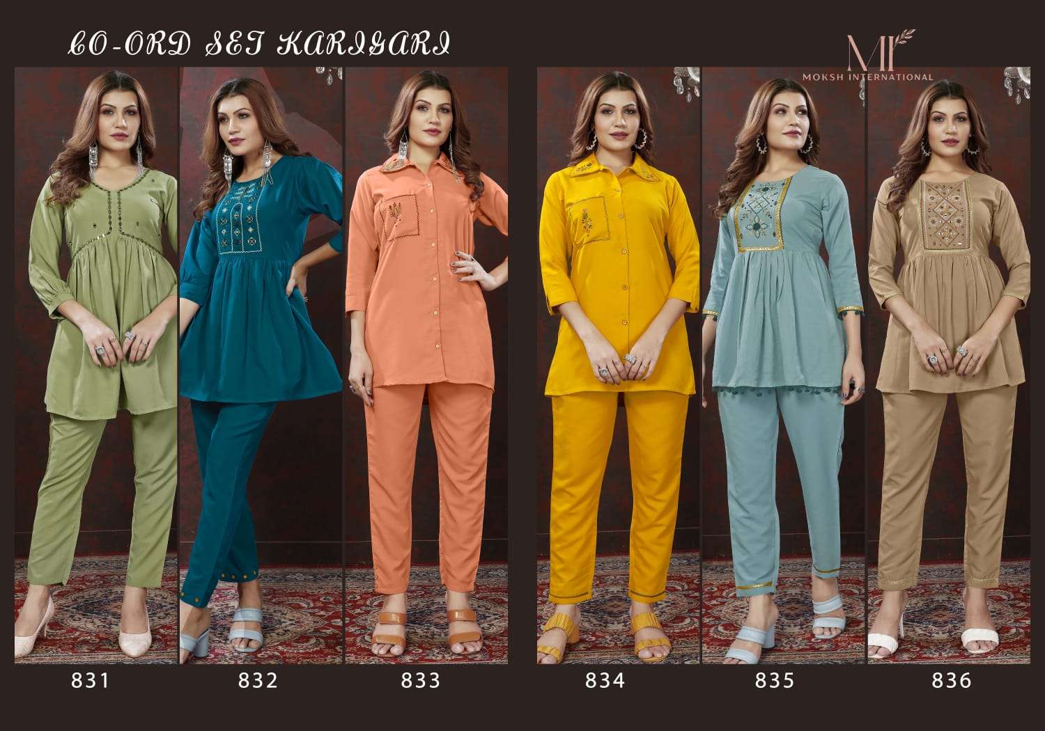 MOKSH INTERNATIONAL KARIGIRI- Vol- 1 Kurti Wholesale catalog