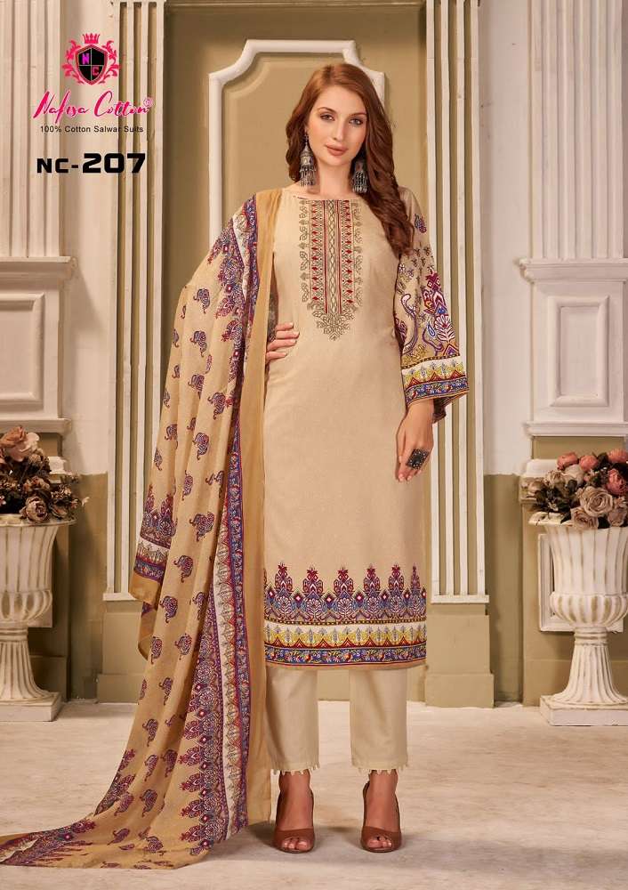Nafisa Andaaz Karachi Suits Vol-2 -Dress Material -Wholesale Catalog