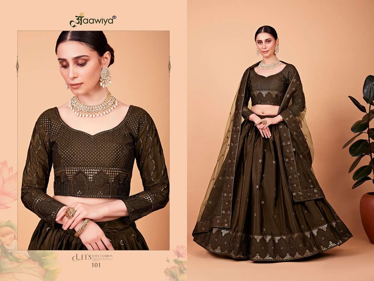 NAYRA VOL – 1 MEHNDI Lehenga choli Wholesale catalog