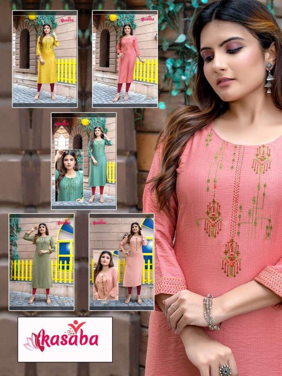 NITYA kasaba Kurti Wholesale catalog