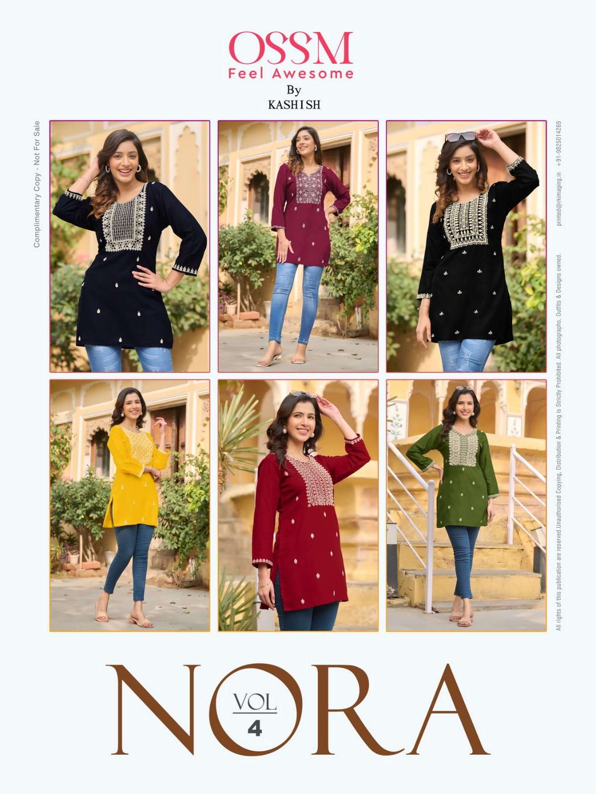 OSSM NORA Vol 04 Kurti Wholesale catalog